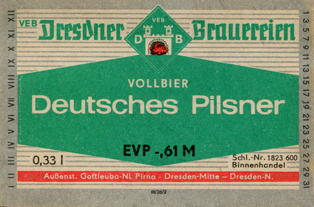 Vollbier Deutsches Pilsner – Wall Art Print