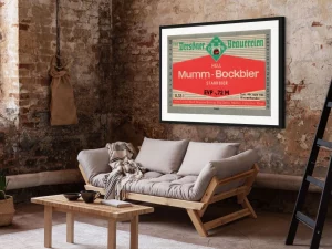 Mumm – Bockbier – Wall Art Print
