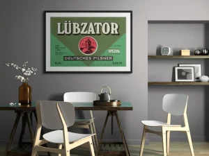 Lubzator Vollbier Spezial – Wall Art Print