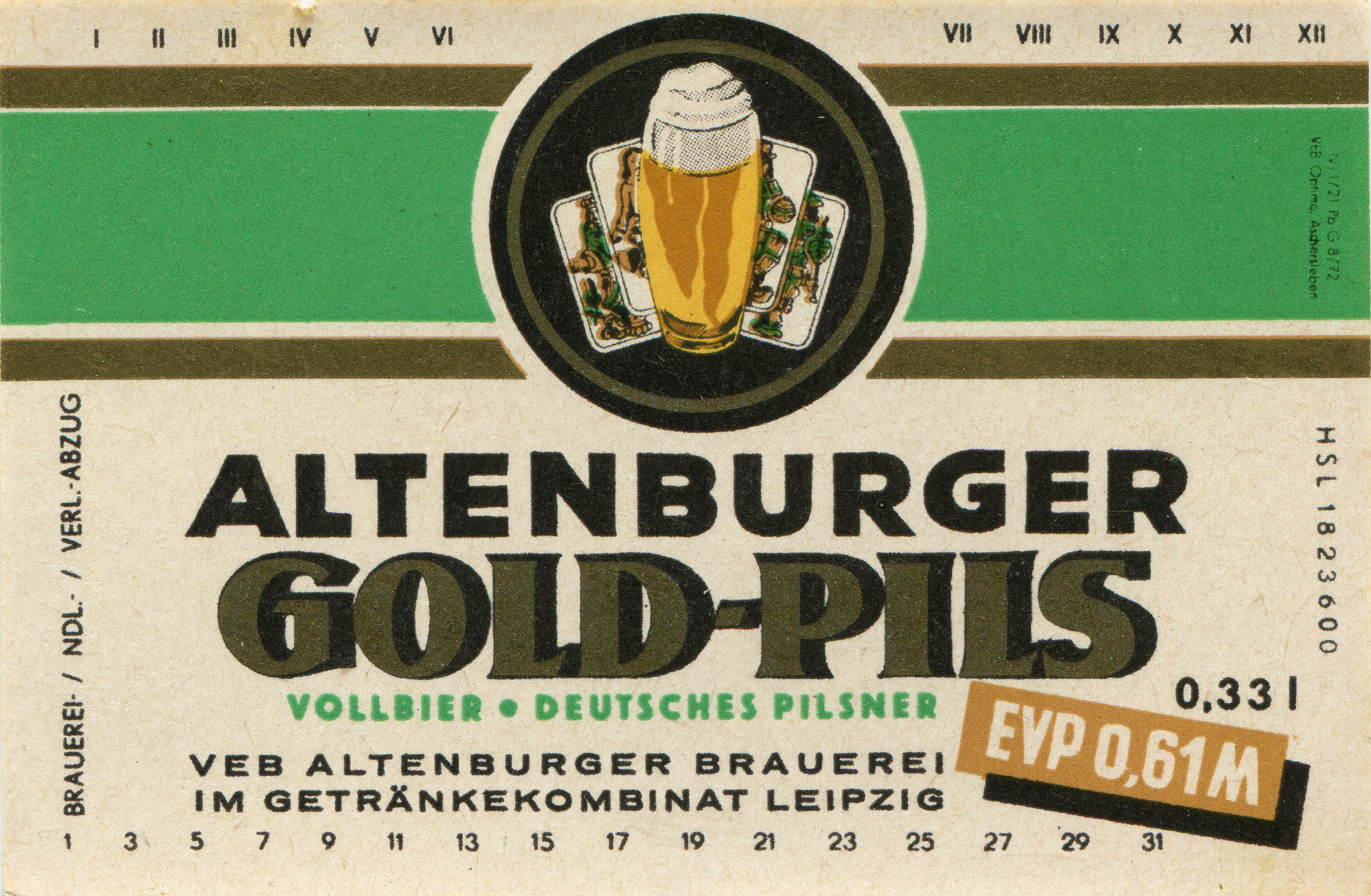 Altenburger Gold-Pils - Wall Art Print