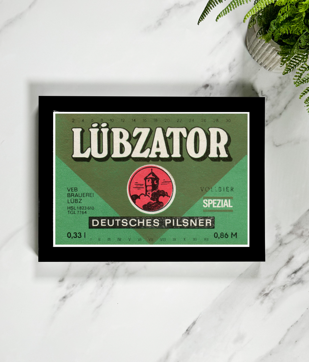 Lubzator Vollbier Spezial – Wall Art Print