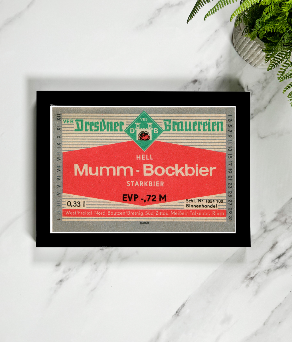 Mumm – Bockbier – Wall Art Print