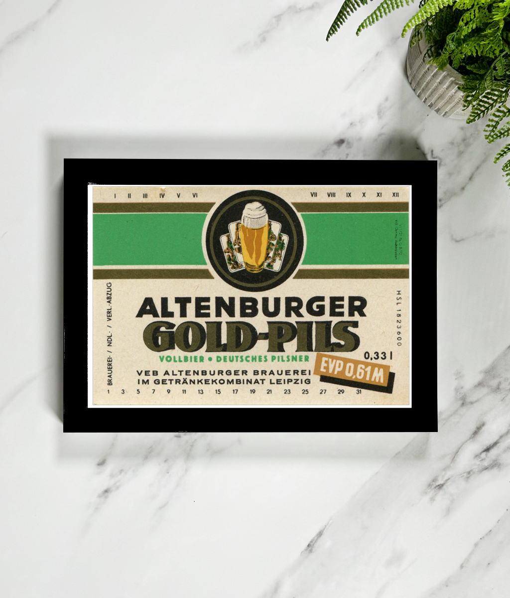 Altenburger Gold-Pils - Wall Art Print