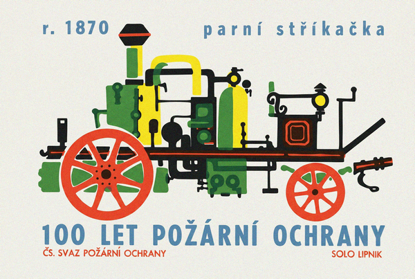 Parní Stříkačka – Wall Art Print
