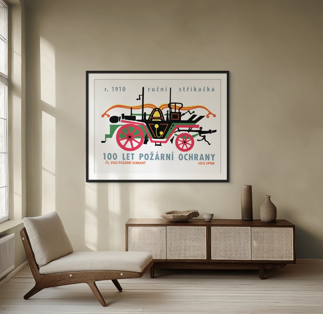 The Fire Pump – Wall Art Print