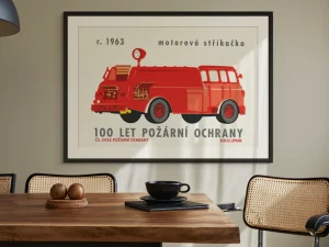 Škoda / Praga “Trambus” – Wall Art Print