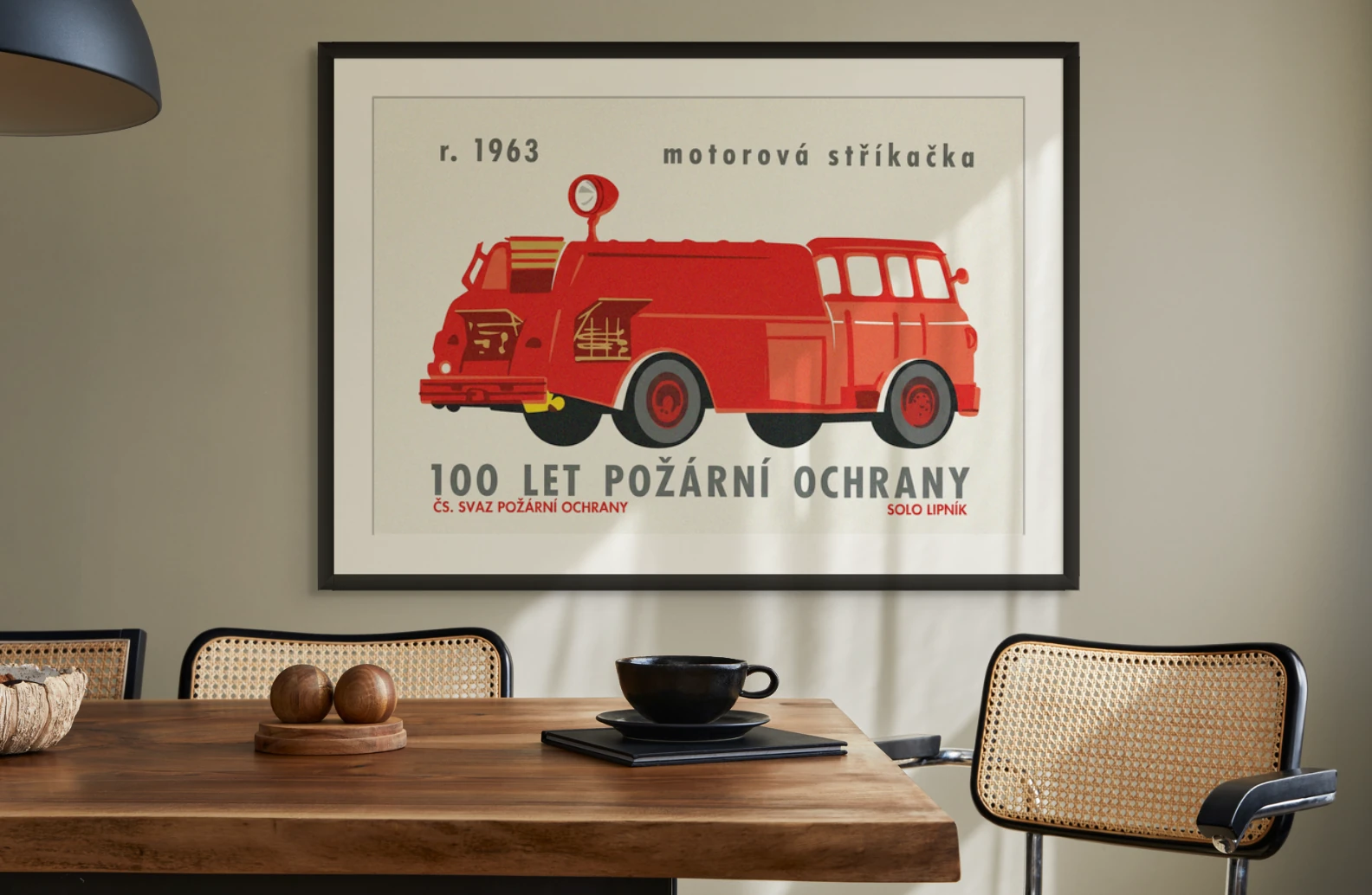 Škoda / Praga “Trambus” – Wall Art Print