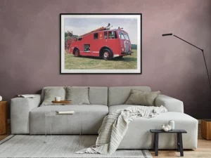 Dennis F12 Pump Escape - Wall Art Print