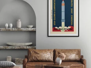 Orbiting Earth Three Times - Wall Art Print