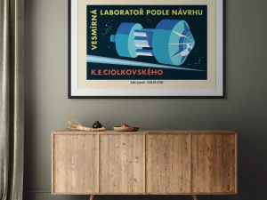 Space Laboratory - Wall Art Print