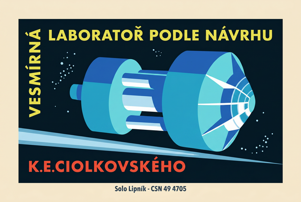 Space Laboratory - Wall Art Print