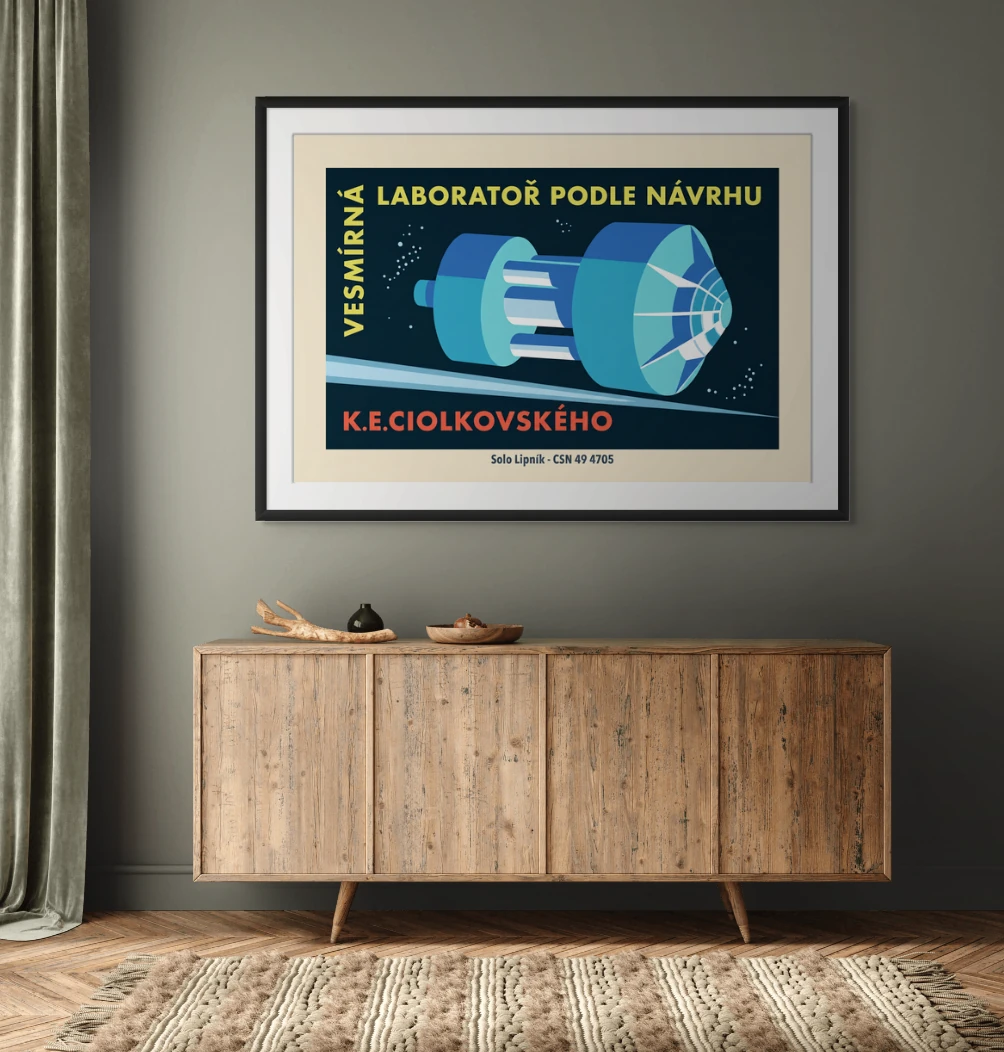 Space Laboratory - Wall Art Print