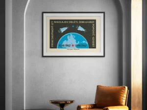 Vostok 3 And Vostok 4 - Wall Art Print