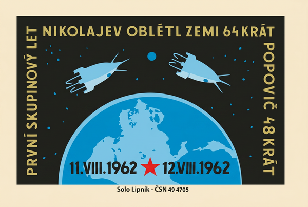 Vostok 3 And Vostok 4 - Wall Art Print