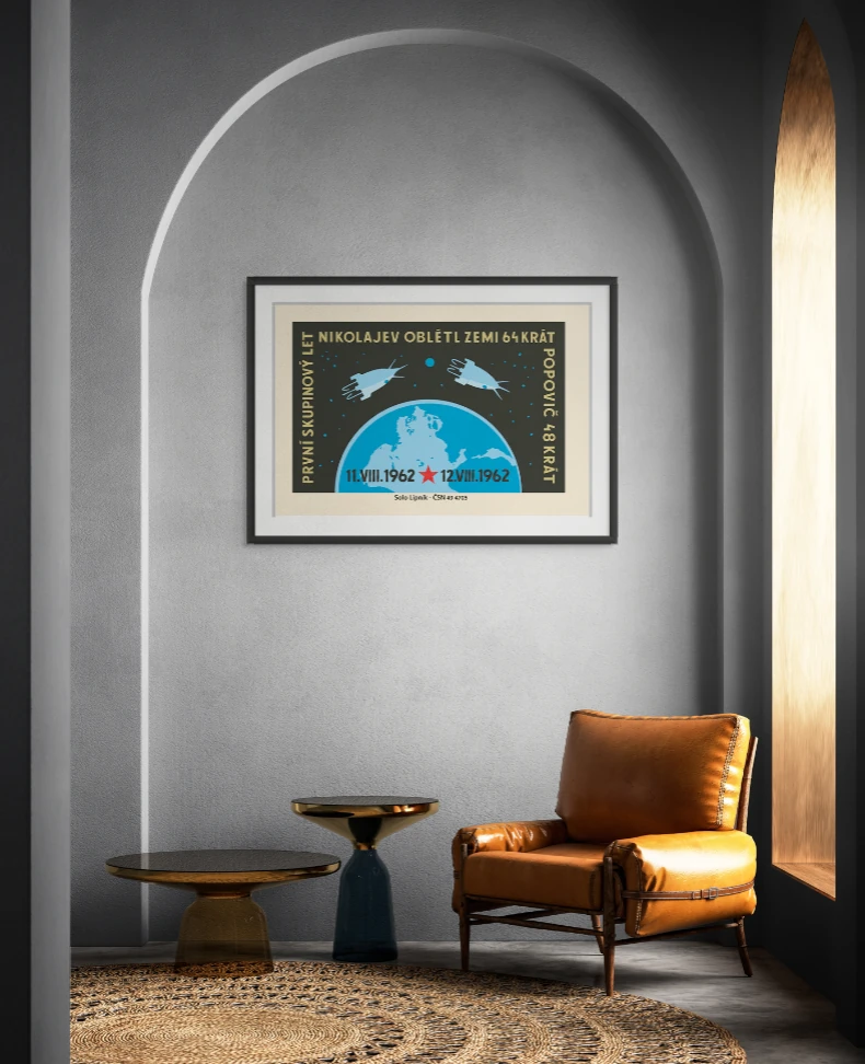 Vostok 3 And Vostok 4 - Wall Art Print