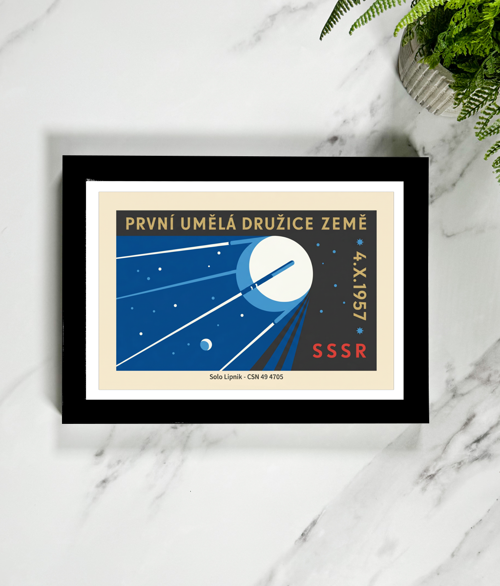 Sputnik 1 - Wall Art Print