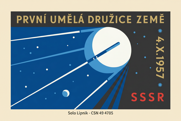 Sputnik 1 - Wall Art Print