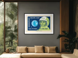 Vostok 2- Wall Art Print
