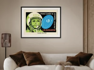 First Person In Space - Wall Art Print