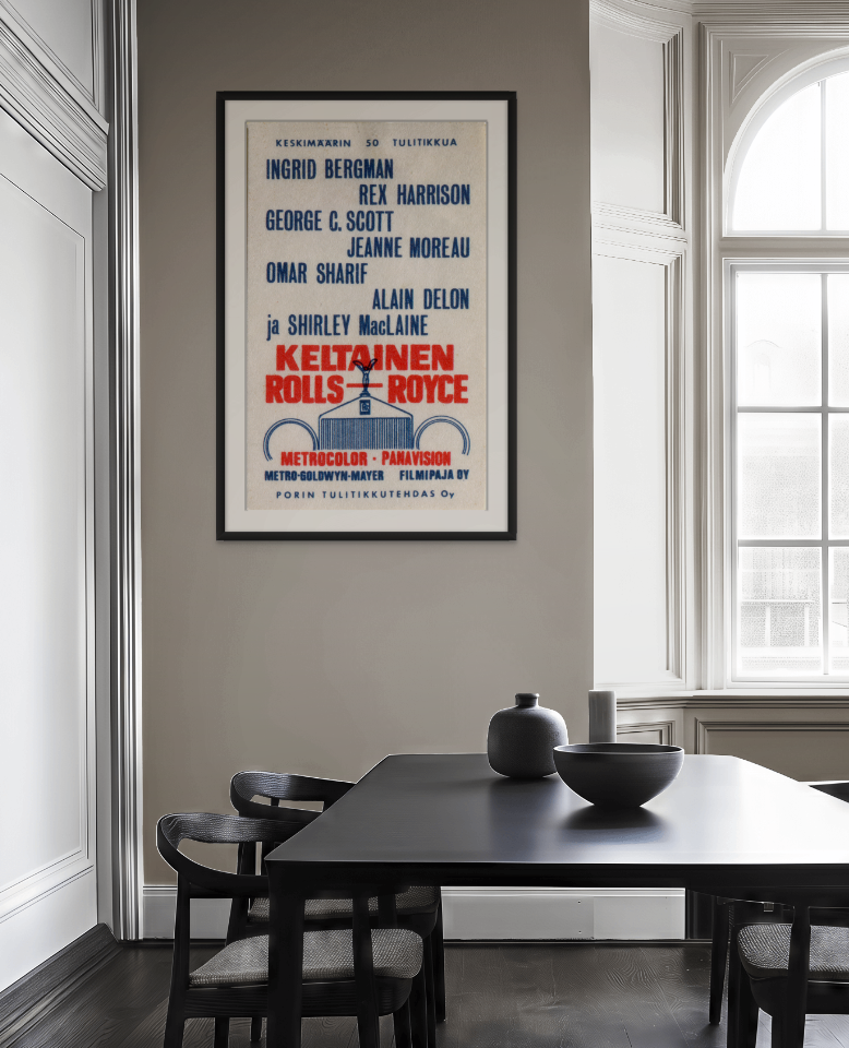 The Yellow Rolls-Royce - Wall Art Print