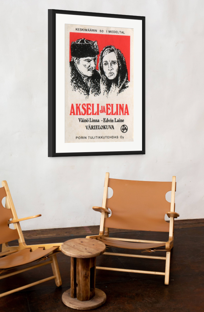 Akseli and Elina – Wall Art Print