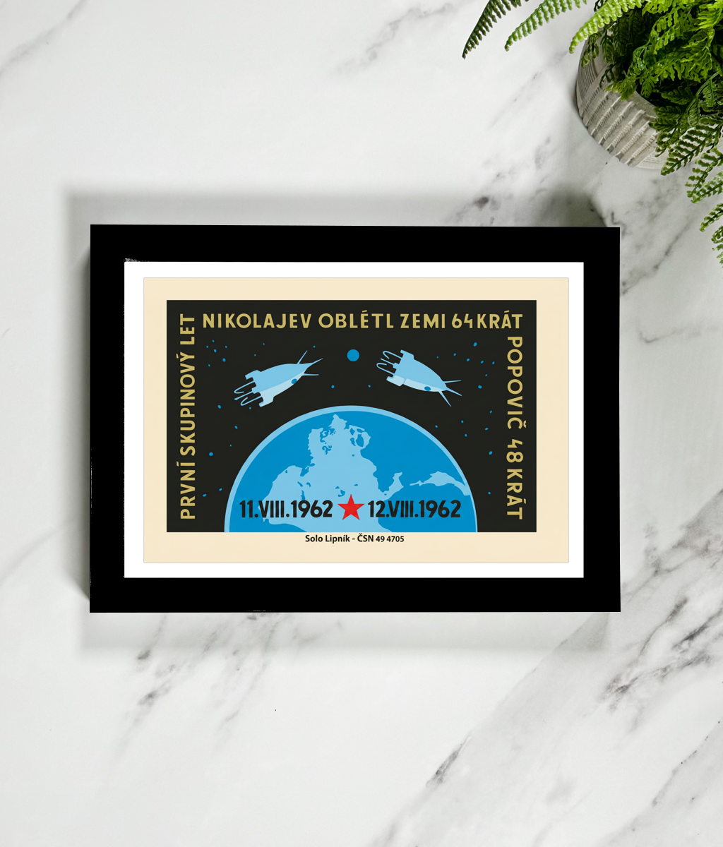 Vostok 3 And Vostok 4 - Wall Art Print