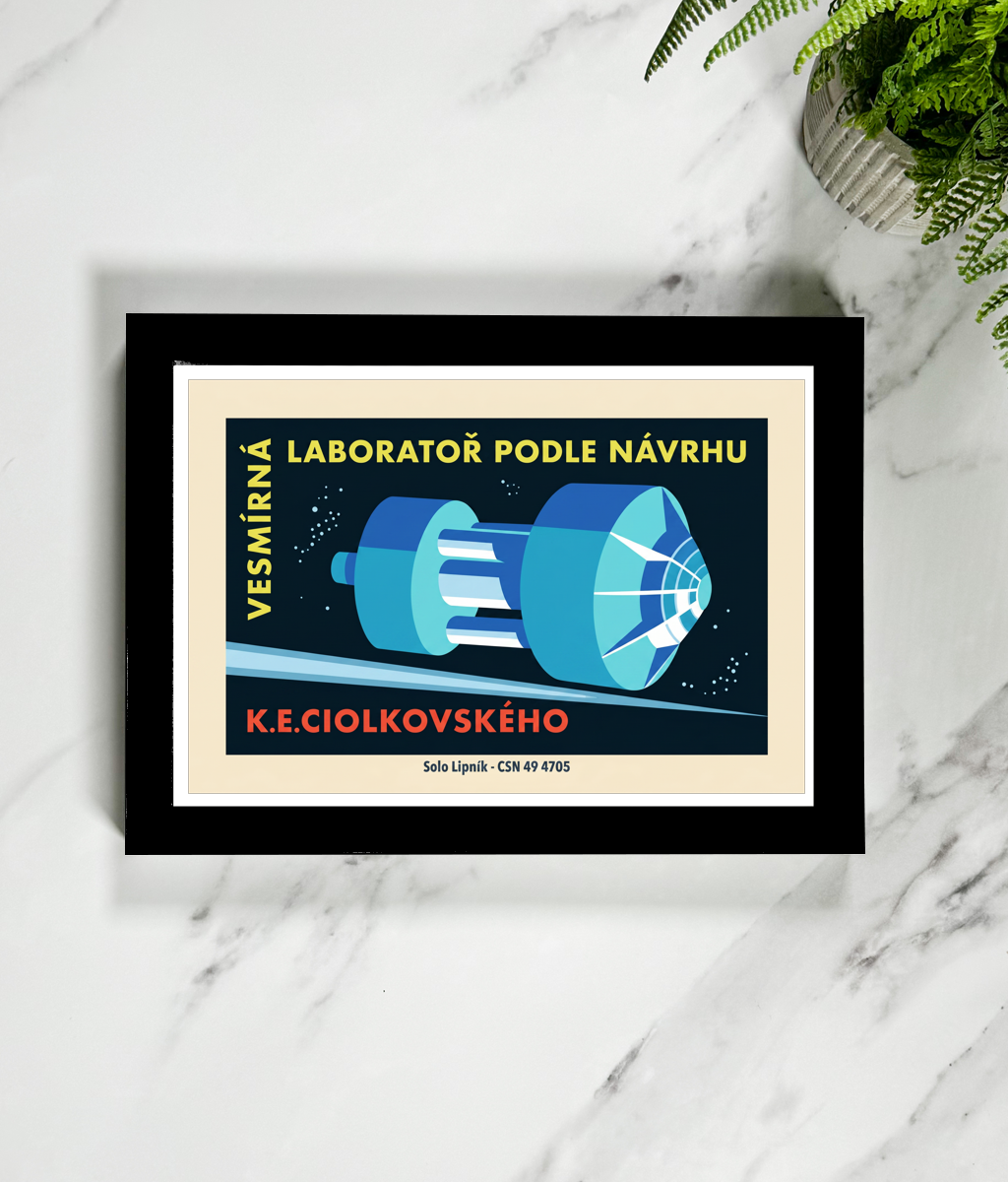 Space Laboratory - Wall Art Print