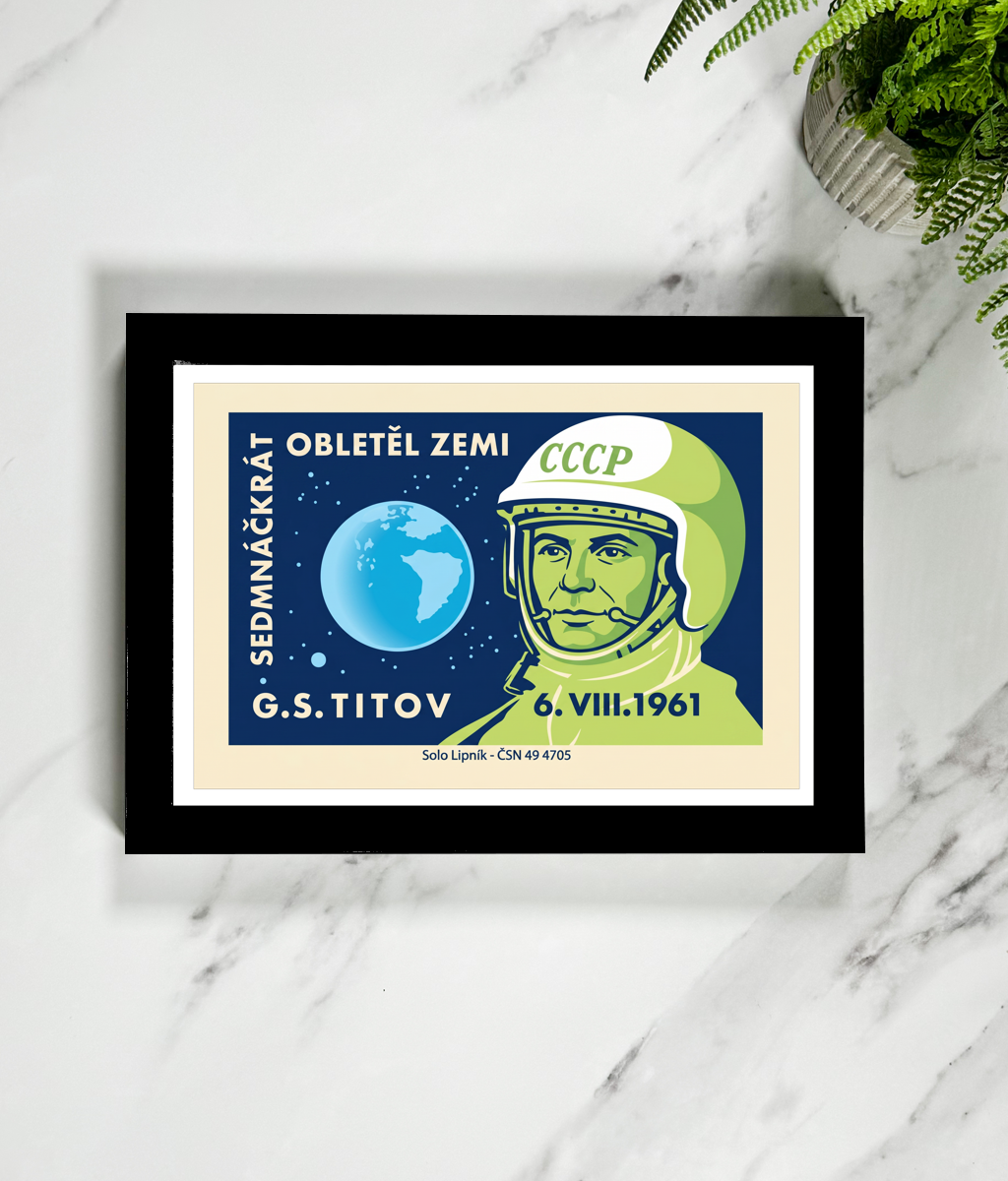 Vostok 2- Wall Art Print