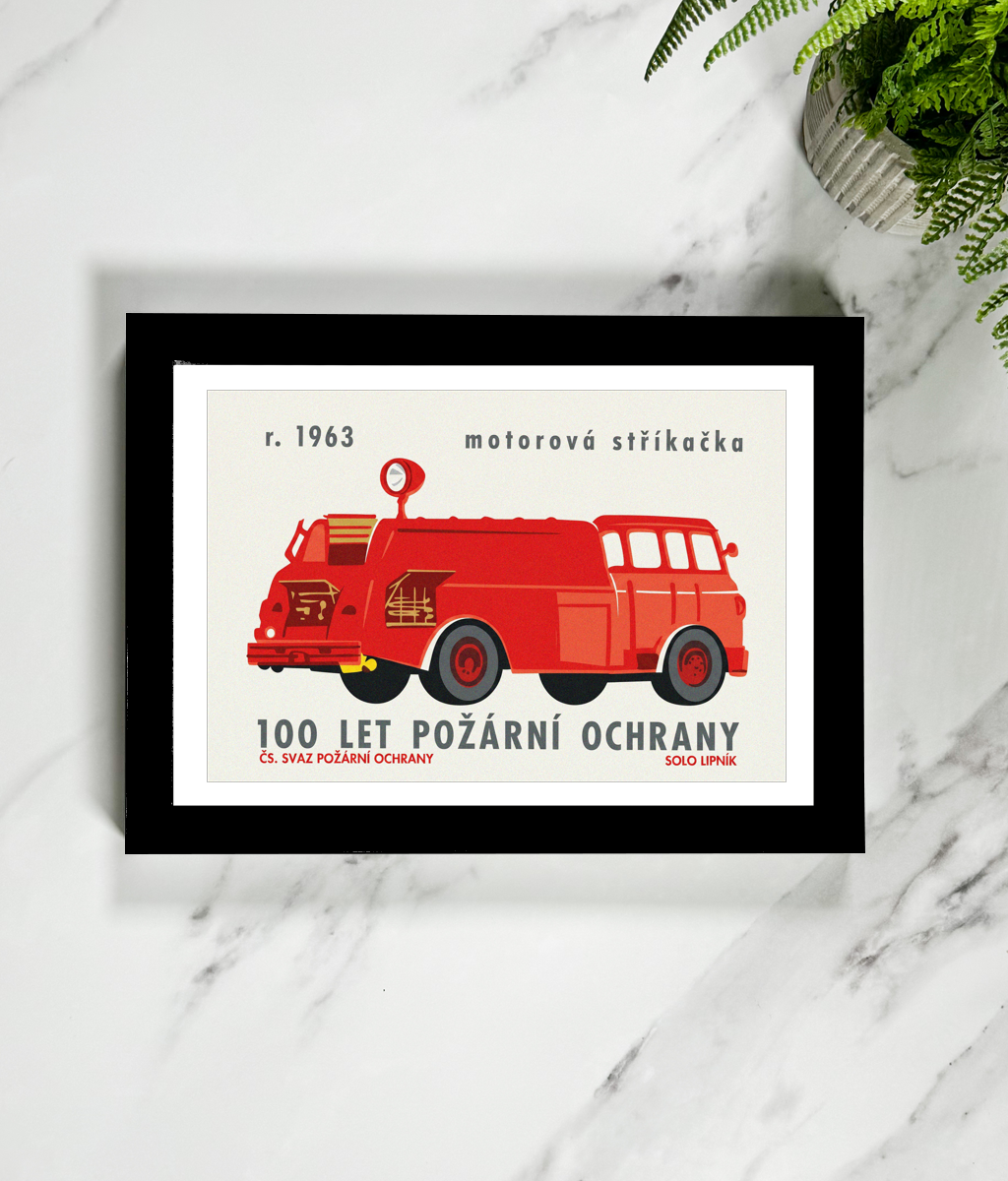 Škoda / Praga “Trambus” – Wall Art Print