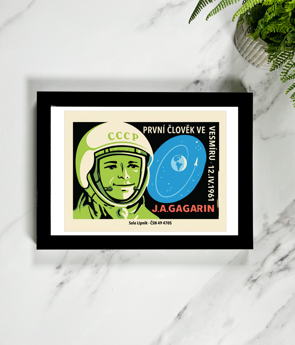 First Person In Space - Wall Art Print