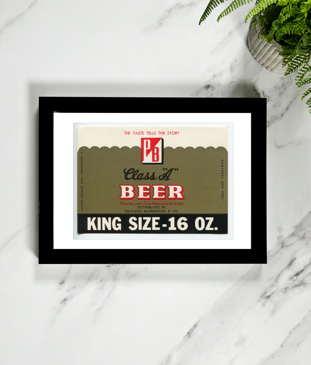 Class A Beer – Wall Art Print