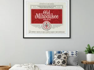 Old Milwaukee – Wall Art Print