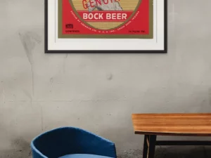 Drewrys Bock Beer – Wall Art Print