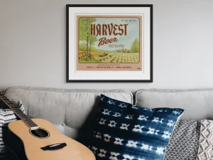 Harvest Beer – Wall Art Print