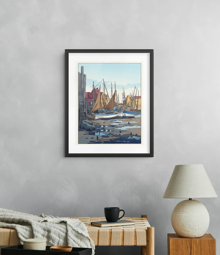 Low Tide – Wall Art Print
