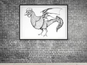 Basilisk - Wall Art Print
