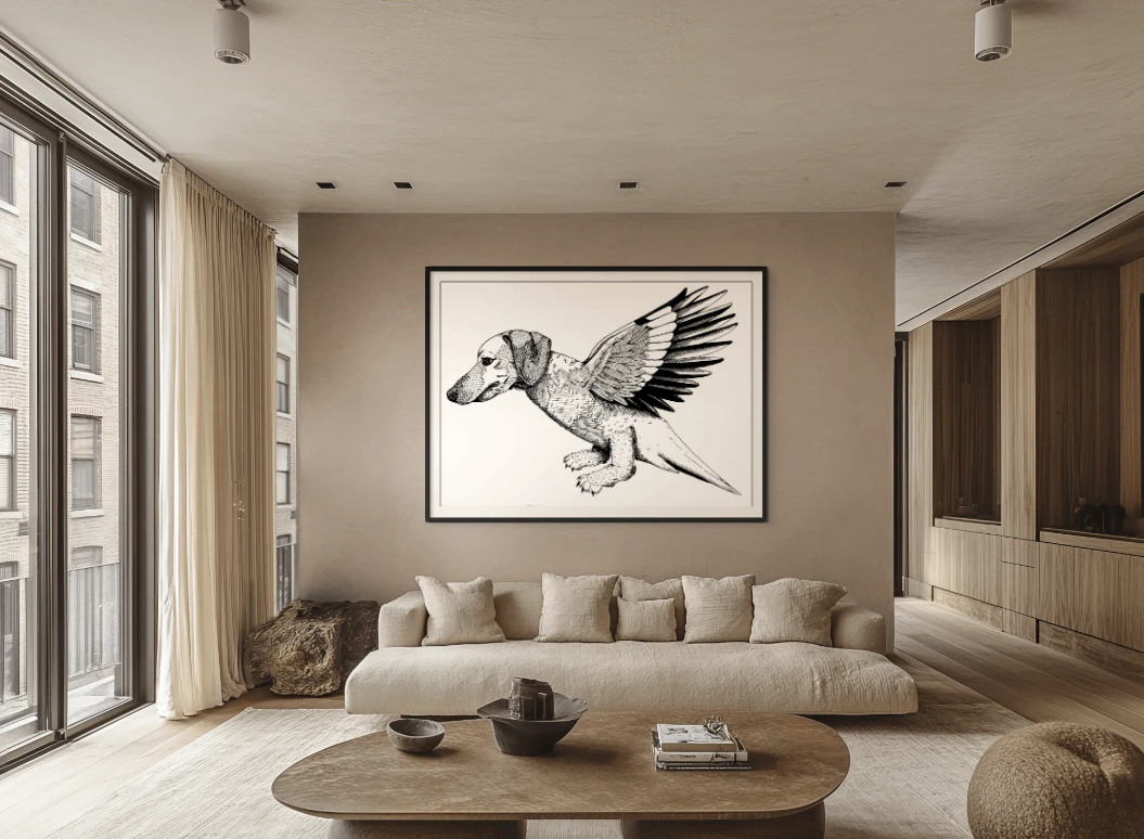 Simurgh - Wall Art Print