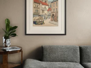 The Market Place - Wall Art Print