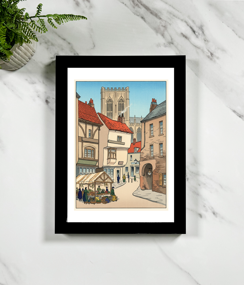 The Market Place - Wall Art Print - Image 3