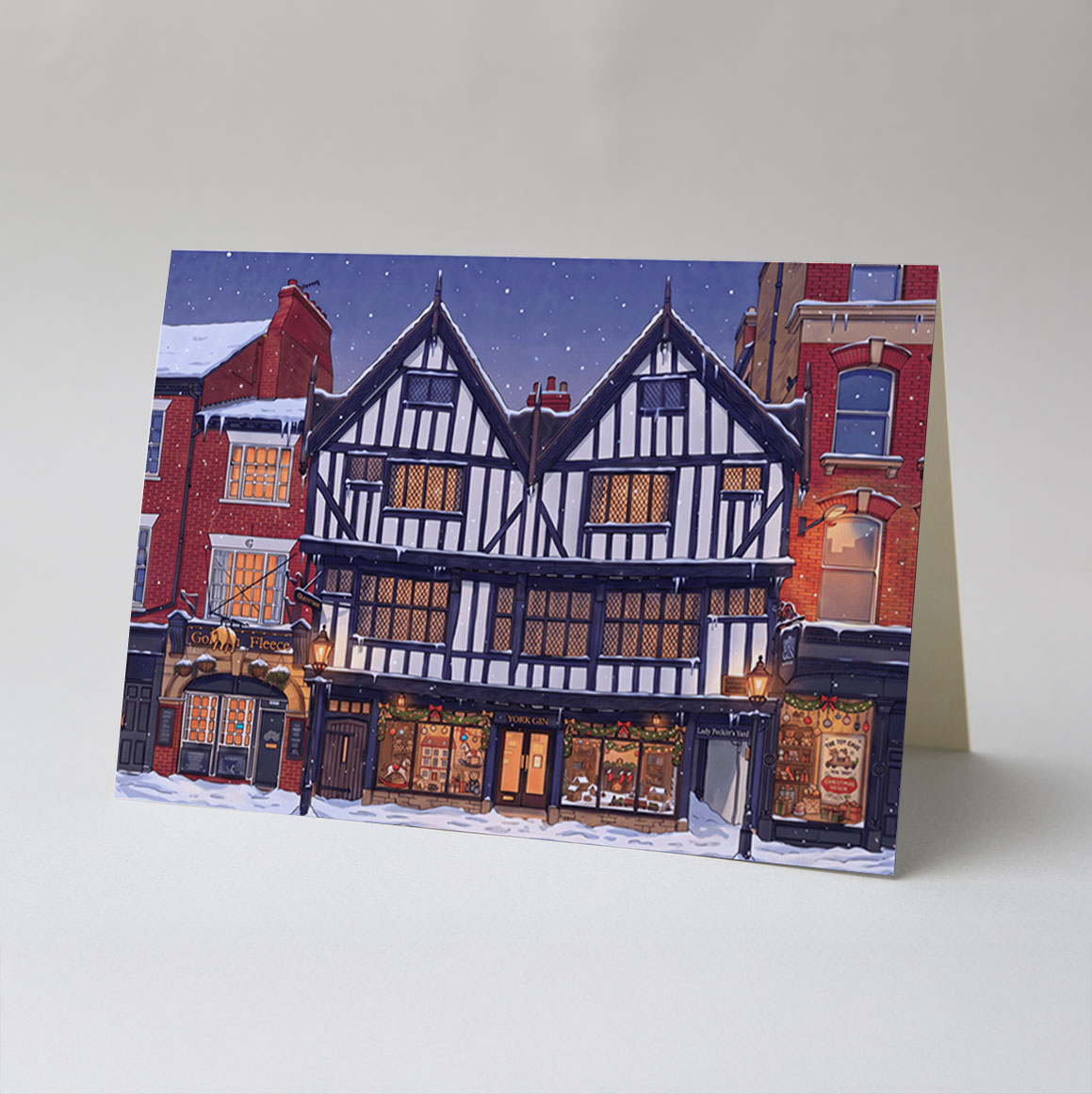 Christmas Card, Pavement, York