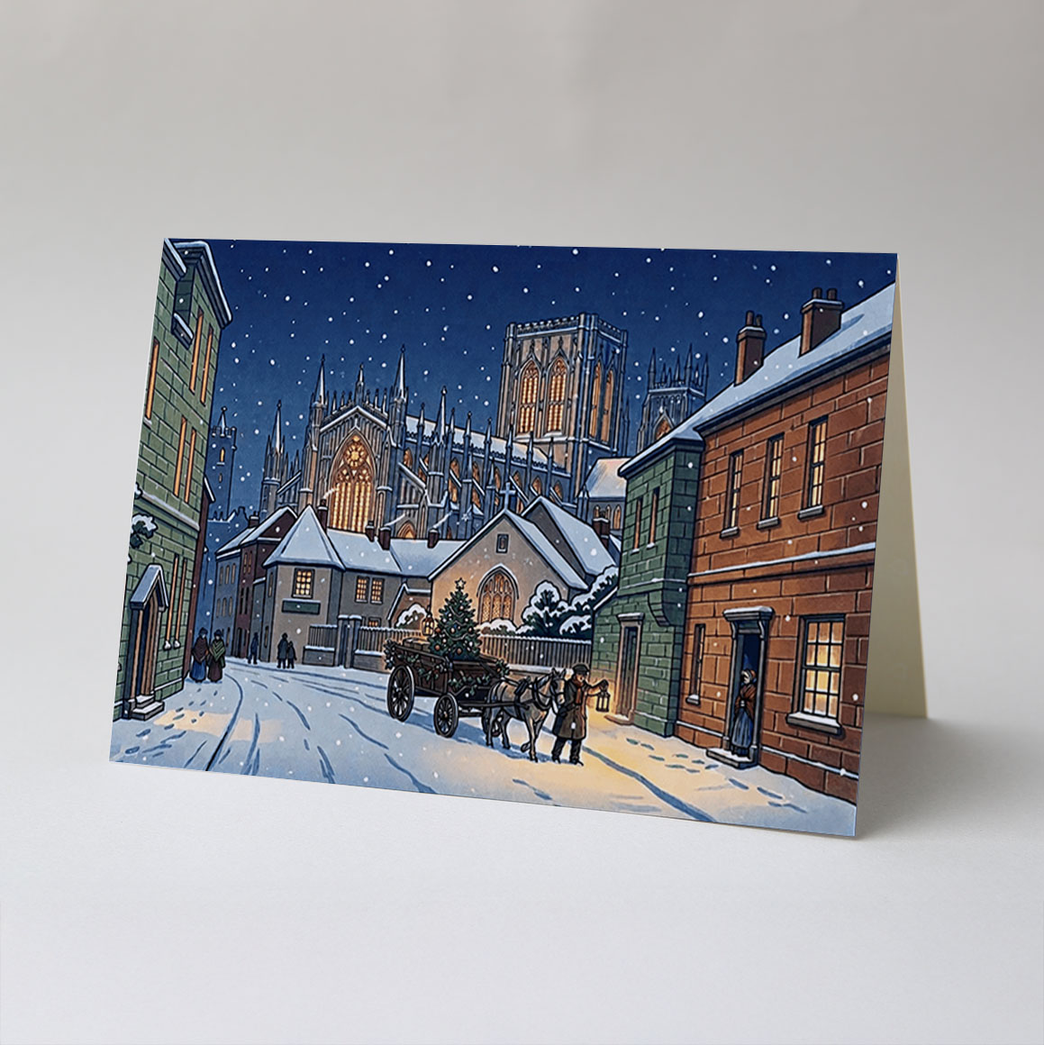 Christmas Card, Monkgate, York