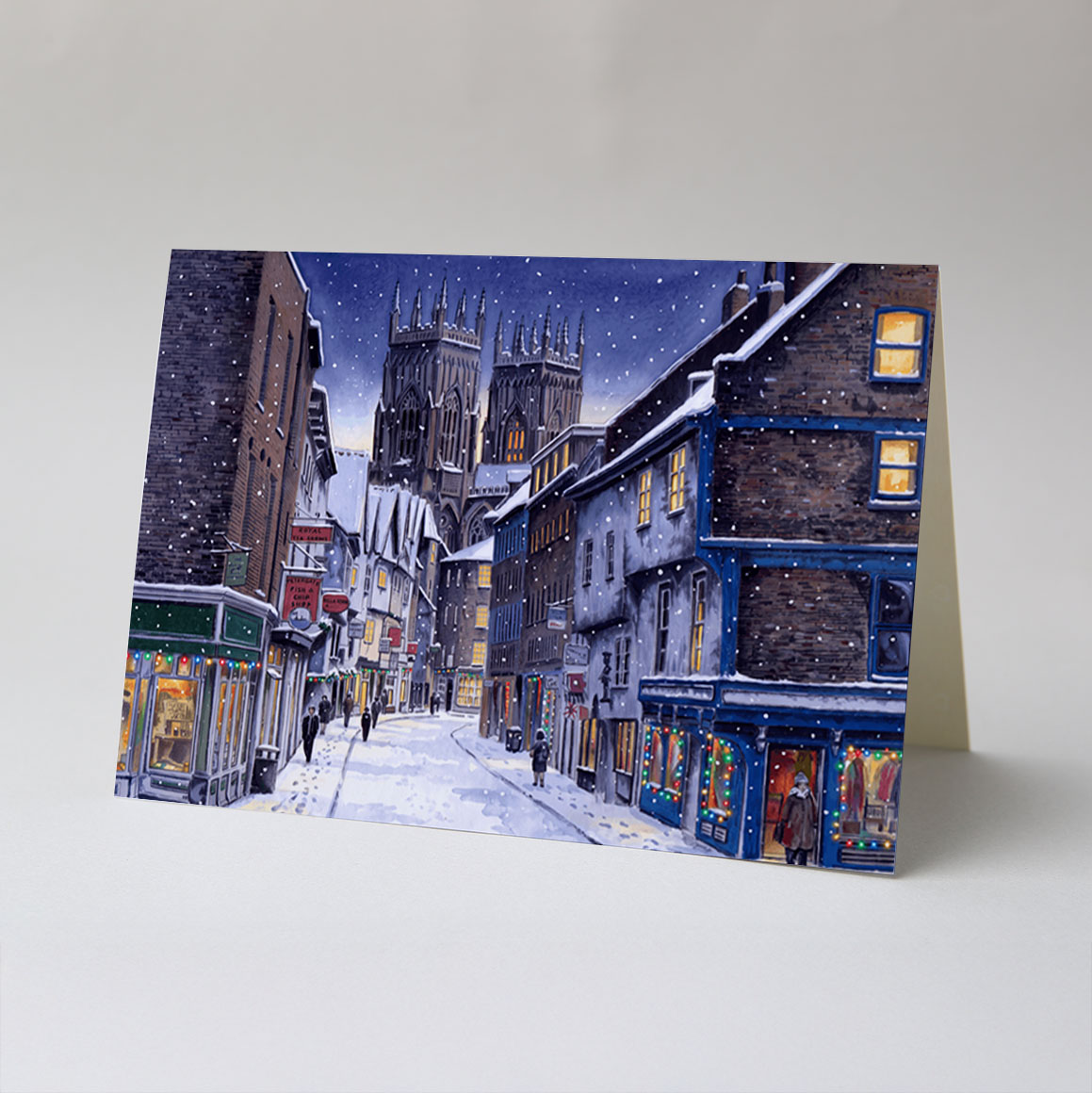 Christmas Card, Low Petergate, York