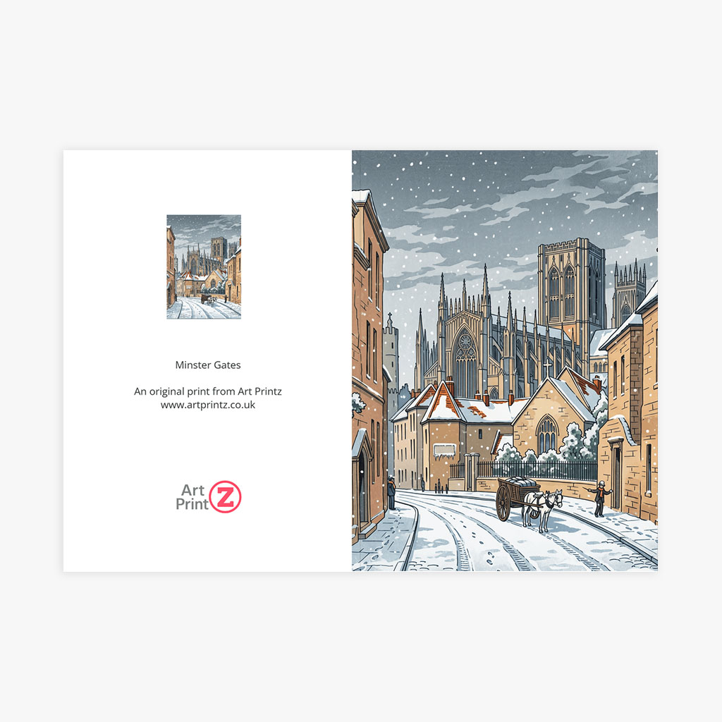 Christmas Card, Old Monkgate, York