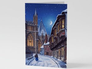 Christmas Card, Winter Behind the Minster, York