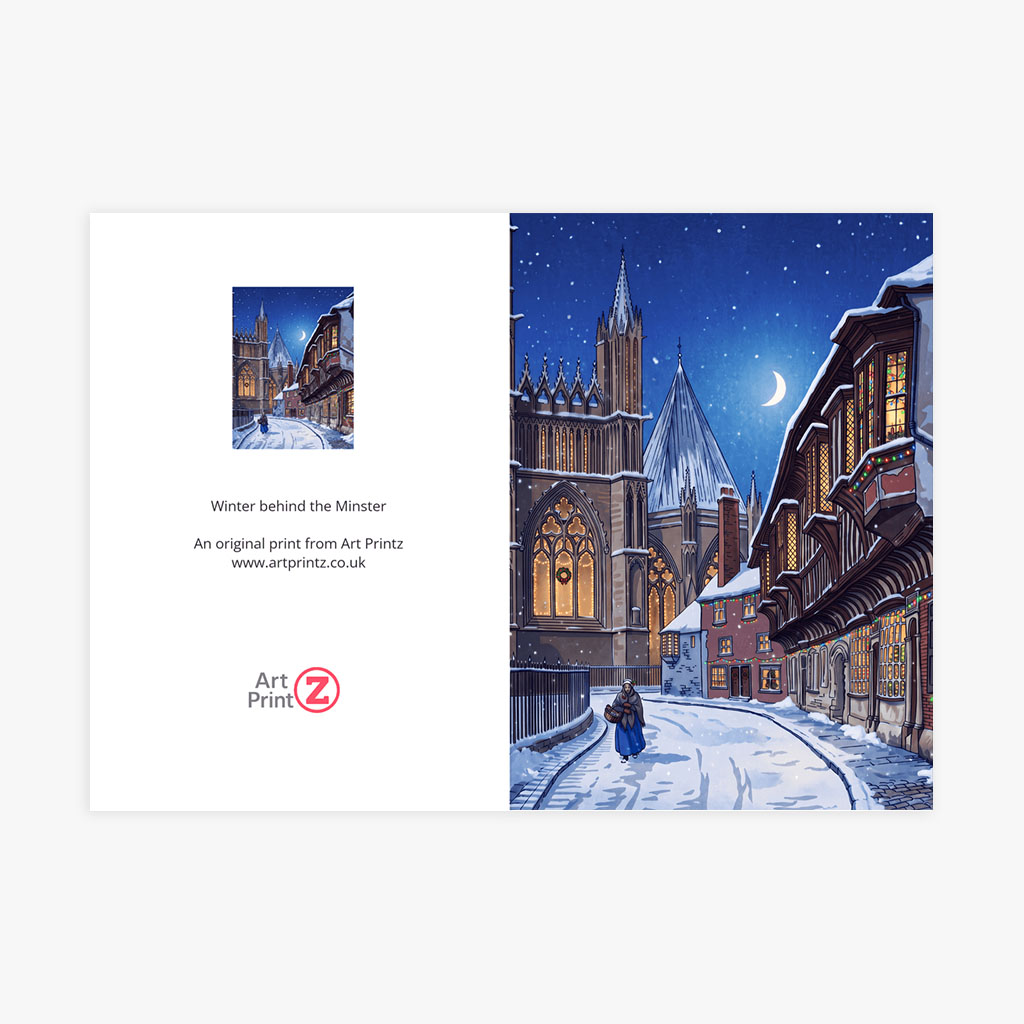 Winter Behind the Minster