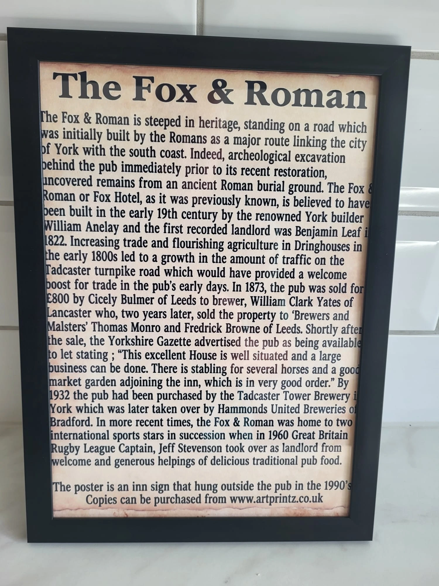 The Fox and Roman - Poster